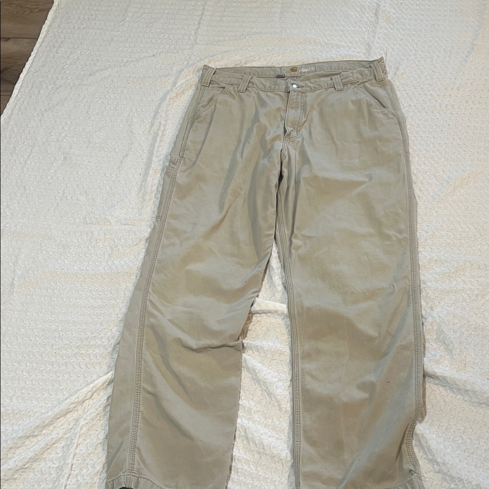 Carhartt Men's Beige Cargo Pants